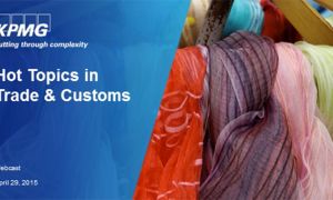 Hot Topics in Trade and Customs