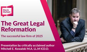The Great Legal Reformation”: Legal Innovation, Practice Management, Document Generation & Workflow Software, Artificial Intelligence, CRM