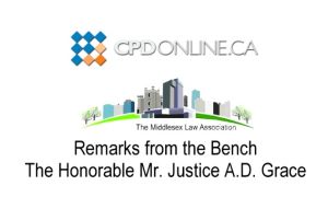 The Quick & Dirty Personal Injury Update: Remarks from the Bench; Tort Law Case Review: Causation & Discoverability; Hot Topics & Trends in Accident Benefits; A Case Comment: Merino v. ING