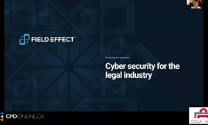 Practice Part 2: Protecting the protectors: Cyber security for the legal industry; Law Firm Valuation and succession planning?; The Value of the Local Lawyer when Meeting from Any Where is Possible; Diversity and Malpractice Claims