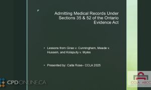 TWO PROGRAMS: Proper Disclosure of Treating Psychologists’ Records AND Notice Requirements for Medical Records