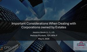 Important Considerations When Dealing with Corporations and Estates After Death