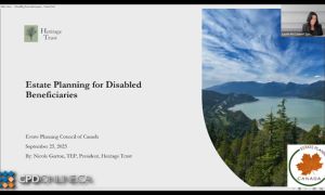 Estate Planning for Disabled Beneficiaries