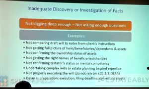 Risk Mitigation in Estate Planning and Administration: Part 1 of 2