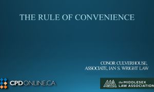 The Rule of Convenience in Estates: Interest on Pecuniary Legacies, Case Law and Drafting Options
