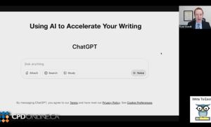 Using AI to Accelerate Your Writing