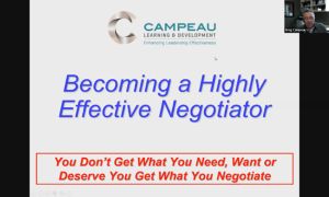 Becoming a Highly Effective Negotiator